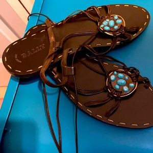 Bally sandals, moving & trying to get rid of items